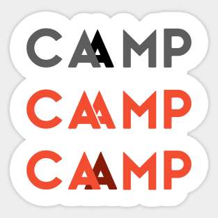 caamp tour Sticker